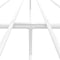 vidaXL - Bedframe - met - hoofdbord - metaal - wit - 183x213 - cm