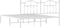 vidaXL - Bedframe - met - hoofdbord - metaal - wit - 183x213 - cm