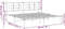 vidaXL-Bedframe-met-hoofdbord-metaal-wit-193x203-cm