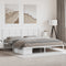 vidaXL-Bedframe-met-hoofdbord-metaal-wit-193x203-cm