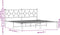 vidaXL - Bedframe - met - hoofdbord - metaal - wit - 193x203 - cm