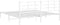 vidaXL-Bedframe-met-hoofdbord-metaal-wit-193x203-cm