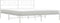 vidaXL - Bedframe - met - hoofdbord - metaal - wit - 193x203 - cm