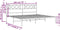 vidaXL - Bedframe - met - hoofdbord - metaal - wit - 193x203 - cm