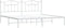 vidaXL - Bedframe - met - hoofdbord - metaal - wit - 200x200 - cm