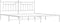 vidaXL - Bedframe - met - hoofdbord - metaal - wit - 200x200 - cm