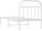 vidaXL-Bedframe-met-hoofdbord-metaal-wit-80x200-cm
