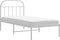 vidaXL-Bedframe-met-hoofdbord-metaal-wit-80x200-cm