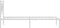 vidaXL - Bedframe - met - hoofdbord - metaal - wit - 90x190 - cm