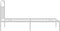 vidaXL - Bedframe - met - hoofdbord - metaal - wit - 90x190 - cm