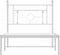 vidaXL - Bedframe - met - hoofdbord - metaal - wit - 90x190 - cm