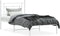 vidaXL - Bedframe - met - hoofdbord - metaal - wit - 90x200 - cm