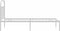 vidaXL - Bedframe - met - hoofdbord - metaal - wit - 90x200 - cm
