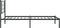 vidaXL - Bedframe - met - hoofdbord - metaal - zwart - 100x190 - cm