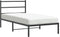 vidaXL-Bedframe-met-hoofdbord-metaal-zwart-100x200-cm