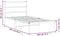 vidaXL-Bedframe-met-hoofdbord-metaal-zwart-100x200-cm