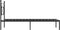 vidaXL - Bedframe - met - hoofdbord - metaal - zwart - 107x203 - cm