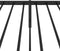 vidaXL - Bedframe - met - hoofdbord - metaal - zwart - 107x203 - cm