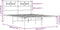 vidaXL - Bedframe - met - hoofdbord - metaal - zwart - 120x190 - cm