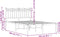 vidaXL - Bedframe - met - hoofdbord - metaal - zwart - 120x190 - cm