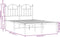 vidaXL - Bedframe - met - hoofdbord - metaal - zwart - 120x200 - cm