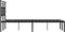 vidaXL - Bedframe - met - hoofdbord - metaal - zwart - 120x200 - cm