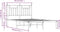 vidaXL - Bedframe - met - hoofdbord - metaal - zwart - 135x190 - cm