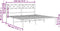 vidaXL - Bedframe - met - hoofdbord - metaal - zwart - 140x190 - cm