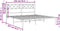 vidaXL - Bedframe - met - hoofdbord - metaal - zwart - 160x200 - cm