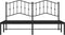 vidaXL - Bedframe - met - hoofdbord - metaal - zwart - 160x200 - cm