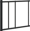 vidaXL - Bedframe - met - hoofdbord - metaal - zwart - 160x200 - cm