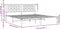 vidaXL - Bedframe - met - hoofdbord - metaal - zwart - 180x200 - cm