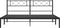 vidaXL - Bedframe - met - hoofdbord - metaal - zwart - 183x213 - cm