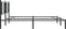 vidaXL - Bedframe - met - hoofdbord - metaal - zwart - 183x213 - cm