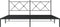vidaXL - Bedframe - met - hoofdbord - metaal - zwart - 183x213 - cm