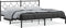 vidaXL - Bedframe - met - hoofdbord - metaal - zwart - 193x203 - cm