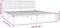 vidaXL - Bedframe - met - hoofdbord - metaal - zwart - 193x203 - cm