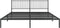 vidaXL - Bedframe - met - hoofdbord - metaal - zwart - 193x203 - cm