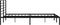 vidaXL - Bedframe - met - hoofdbord - metaal - zwart - 200x200 - cm