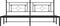 vidaXL - Bedframe - met - hoofdbord - metaal - zwart - 200x200 - cm