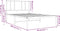 vidaXL - Bedframe - met - hoofdbord - metaal - zwart - 75x190 - cm