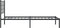 vidaXL - Bedframe - met - hoofdbord - metaal - zwart - 75x190 - cm