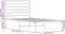 vidaXL - Bedframe - met - hoofdbord - metaal - zwart - 80x200 - cm