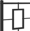 vidaXL - Bedframe - met - hoofdbord - metaal - zwart - 80x200 - cm