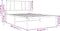 vidaXL - Bedframe - met - hoofdbord - metaal - zwart - 90x190 - cm