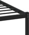vidaXL - Bedframe - met - hoofdbord - zonder - matras - bruin - eiken - 100x200 - cm