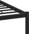 vidaXL - Bedframe - met - hoofdbord - zonder - matras - bruin - eiken - 120x190 - cm