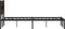vidaXL - Bedframe - met - hoofdbord - zonder - matras - bruin - eiken - 140x200 - cm
