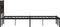 vidaXL - Bedframe - met - hoofdbord - zonder - matras - bruin - eiken - 160x200 - cm