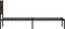 vidaXL - Bedframe - met - hoofdbord - zonder - matras - bruin - eiken - 100x200 - cm